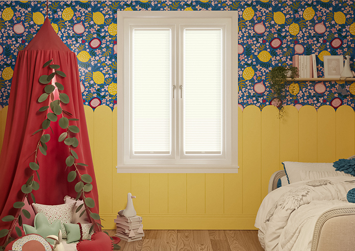 Solaris, Alabaster - Stick Fit Pleated Blind - Image 6